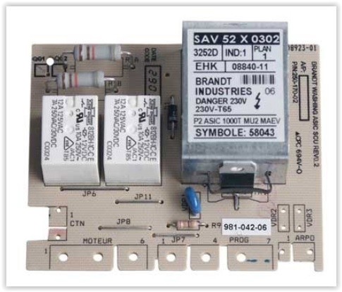 Module puissance lave linge - lave,