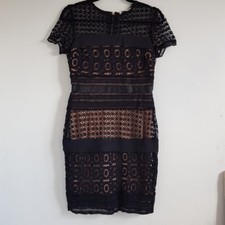 Robe noire nude - robe,