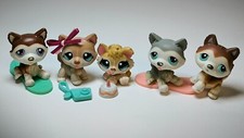 Littlest Pet Shop LOT CHIENS HUSKY #1012 1013 68 427....+ Accessoires -n°27