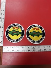 Ranka Vacuum Cleaners Club 1974 And 1975 Fishing Award Patches