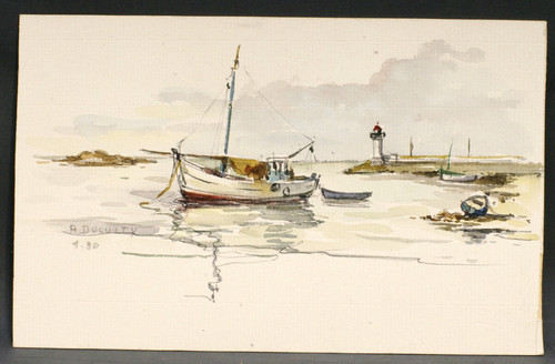 Aquarelle originale andré - originale,