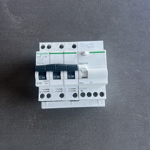 Disjoncteur differentiel n - disjoncteur, 3p+n