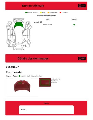 Capot renault megane - 3, phase