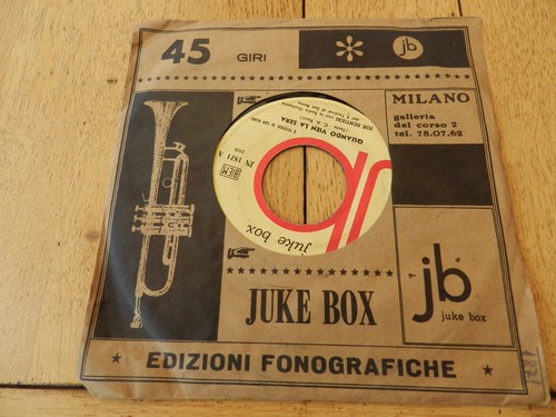 Tours joe sentieri juke box - 45,