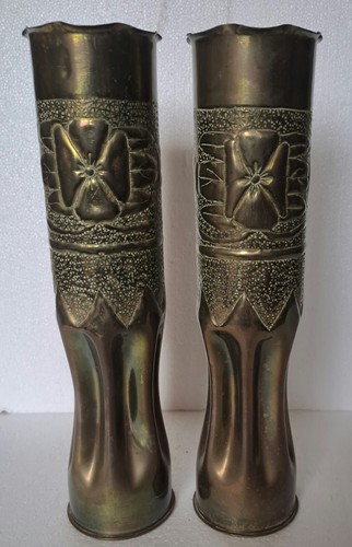 Paire vases obus - paire,