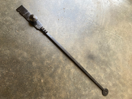 Ancienne barre fer forgé - , pour