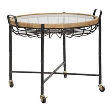 Table Basse à Roulettes