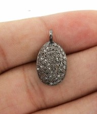 Pendentif En Charm Ovale En
