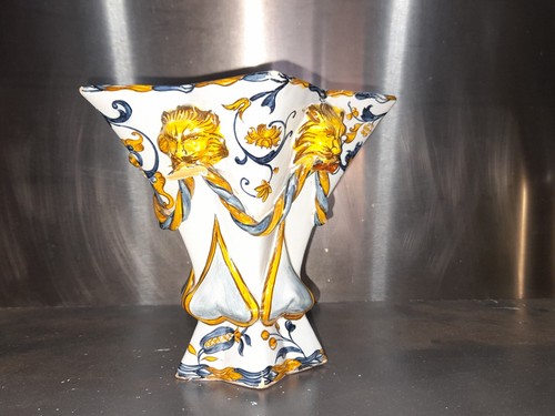 Rare vase faience emile - en,