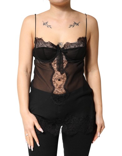 Dolce gabbana black - black, silk