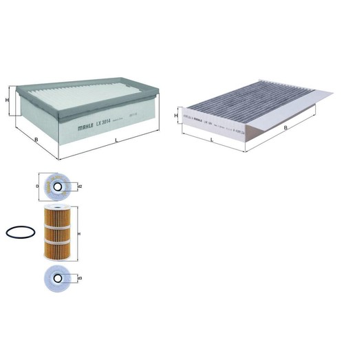 Knecht filter paket kit - knecht, filter-paket