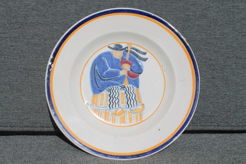 Rare assiette rené yves - assiette,