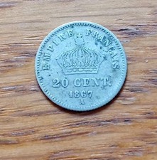20 centimes Napoléon III