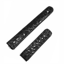 JUNGHANS Bracelet En Cuir Noir