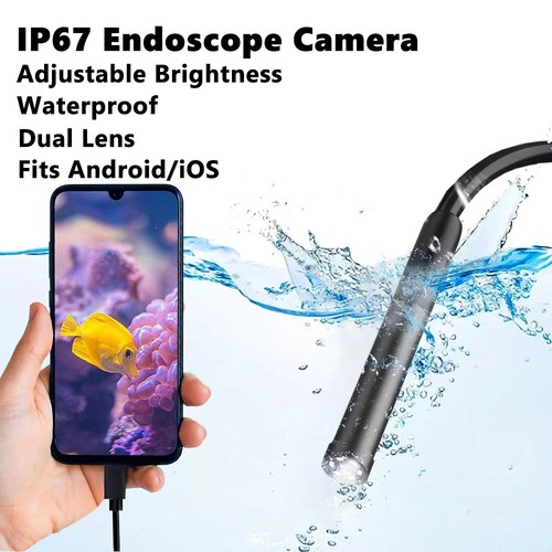 Dual lens camera endoscope - dual,