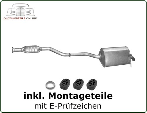 échappement kit pour - pour, mercedes