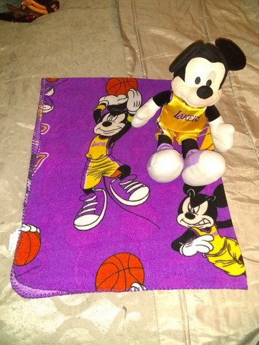 Mickey mouse lakers plush - mickey,