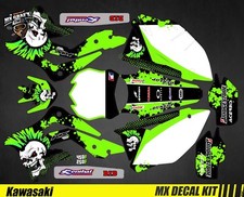 Kit Déco Moto pour / Mx Decal Kit for Kawasaki KXF - Punk Skull