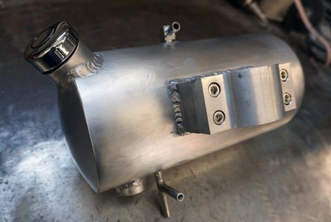 Choppahead triumph clamp - triumph, clamp-on