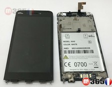 ecran complet avec châssis d' occasion pour wiko wax