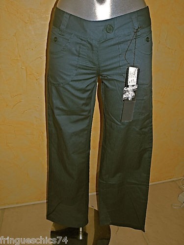 Pantalon bleu ardoise femme - ardoise,