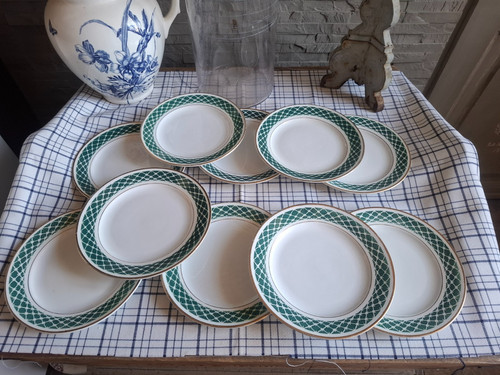 Assiettes dessert - 10, a