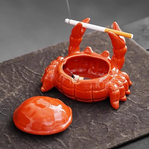 Cendrier crabe céramique - en,