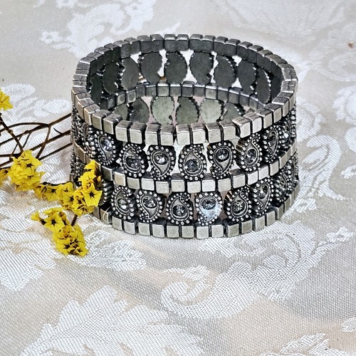 Bracelet manchette vintage - bracelet,