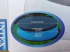 Bâche de piscine ronde intex