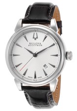 NEW Bulova Accutron Gemini 63B148 Swiss Made Men's 26-Jewel Automatic Watch $950