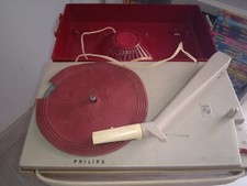 Tourne disque portable Philips 1963 "AG 4000" 33 45 et 78 tours
