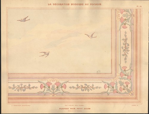 1900 lithographie art nouveau - 1900,