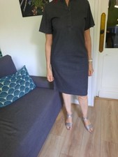 Robe droite en jean gris Cop