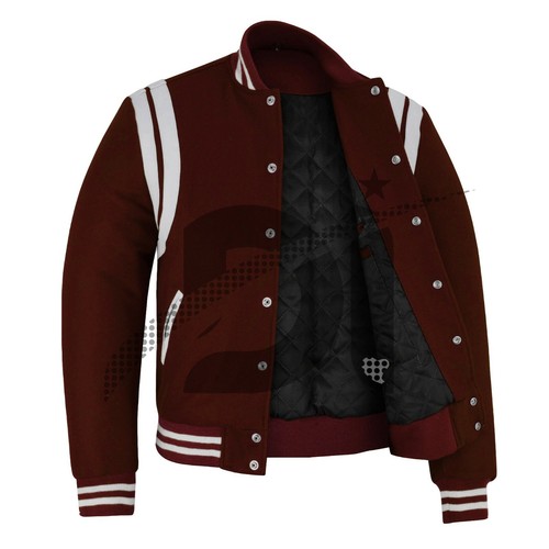 Varsity bomber baseball - varsity,