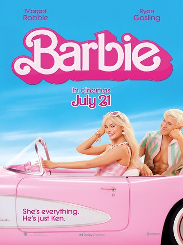 Barbie movie affiche de - barbie,
