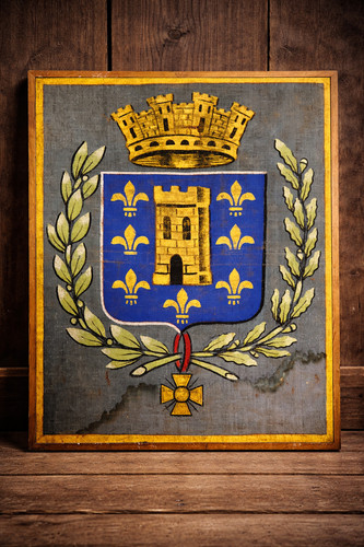 Grande tenture héraldique - tenture,