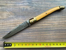 Ancien Couteau TYPE LAGUIOLE MOUCHE FORGÉE VINTAGE KNIFE MESSER