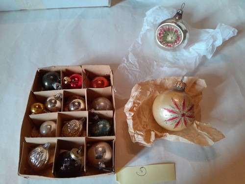 Boules noël anciennes - boules,