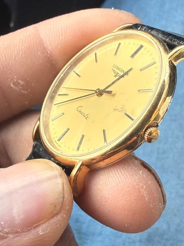 Longines quartz watch gold - quartz,