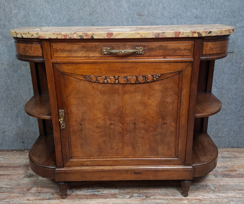 Buffet art déco noyer - art,