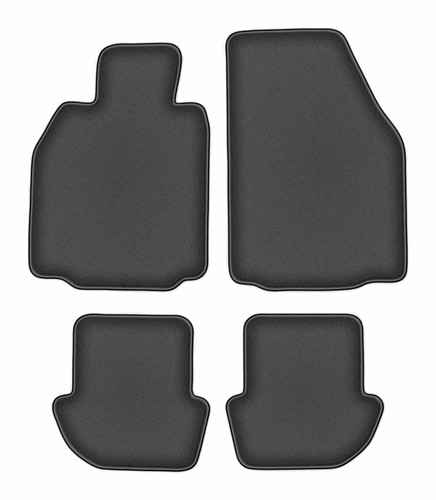 Jeu tapis velours graphite - de,