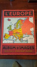 ALBUM IMAGES CHOCOLAT PUPIER  L'EUROPE  PUBLICITAIRE