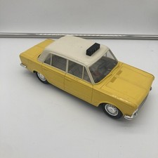 Taxi Fiat 125 A M B Bologna Marchesini Très Bon État Mebetoys Politoys