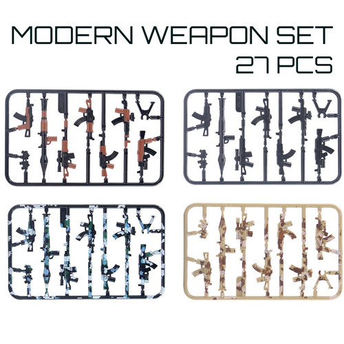 Pcs ak47 rpg sniper - 27,