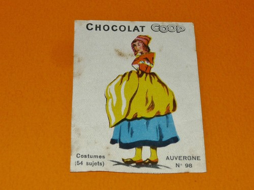 Chromo chocolats coop - chocolats, 1932
