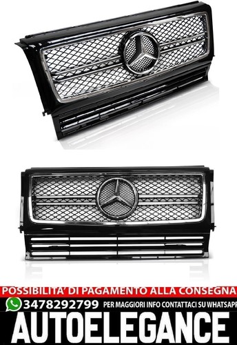 Grille sport noir chrome - noir,