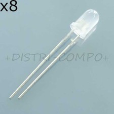 Led bicolore rouge jaune 5mm