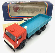 44172 ELECON / USSR CCCP / KAMAZ 53.212 PLATEAU ROUGE / BLEU 1/43