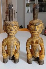 Couple Statues Africaines