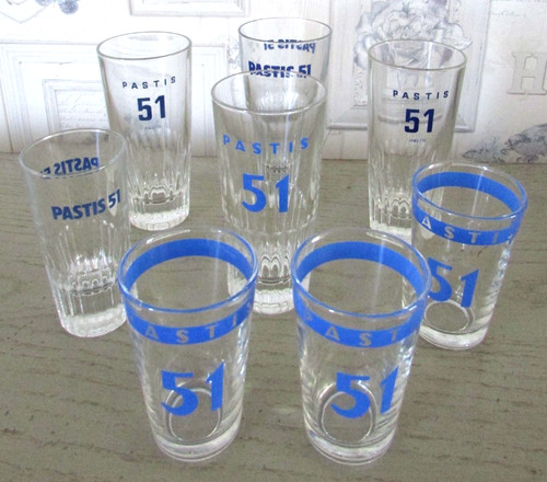 Ensemble verres pastis - ensemble,